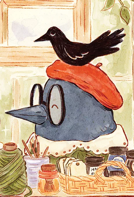 Morceau d'illustration de l'artiste Hanna Wainio