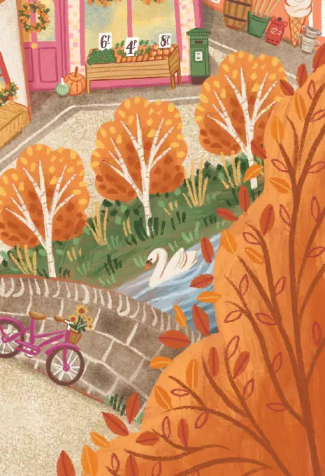 Morceau d'illustration de l'artiste Rachel Corcoran
